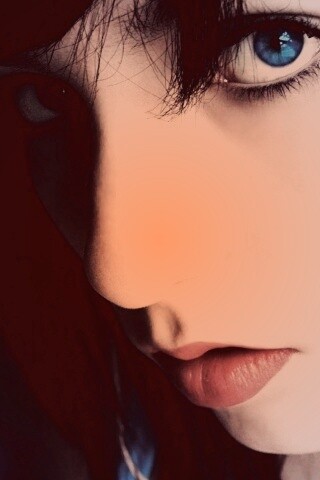 Наушники и девушка обои