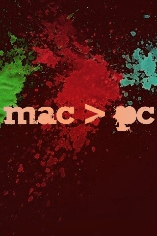 Mac лучше Pc обои