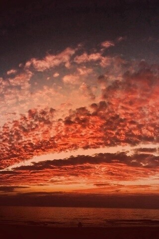 Изумитеьное закатное небо обои