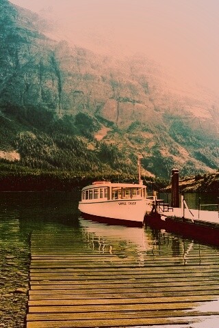 Пароходик обои