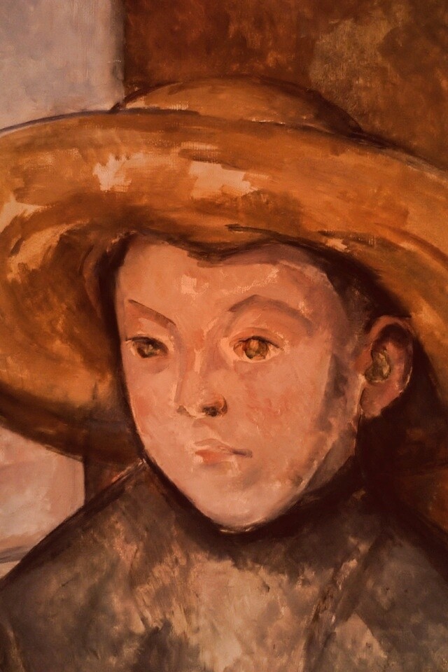 Мальчик в шляпе обои