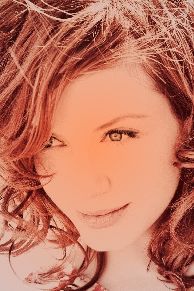 Рыжая красавица обои