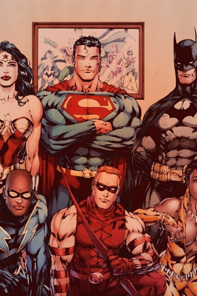 Лига справедлиовости обои