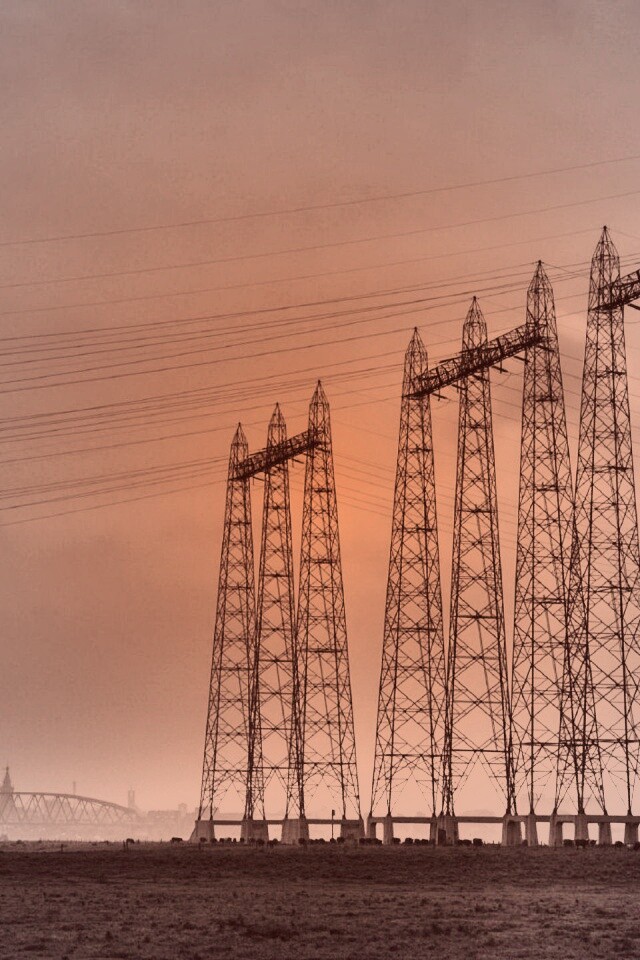 Линии электропередачи обои