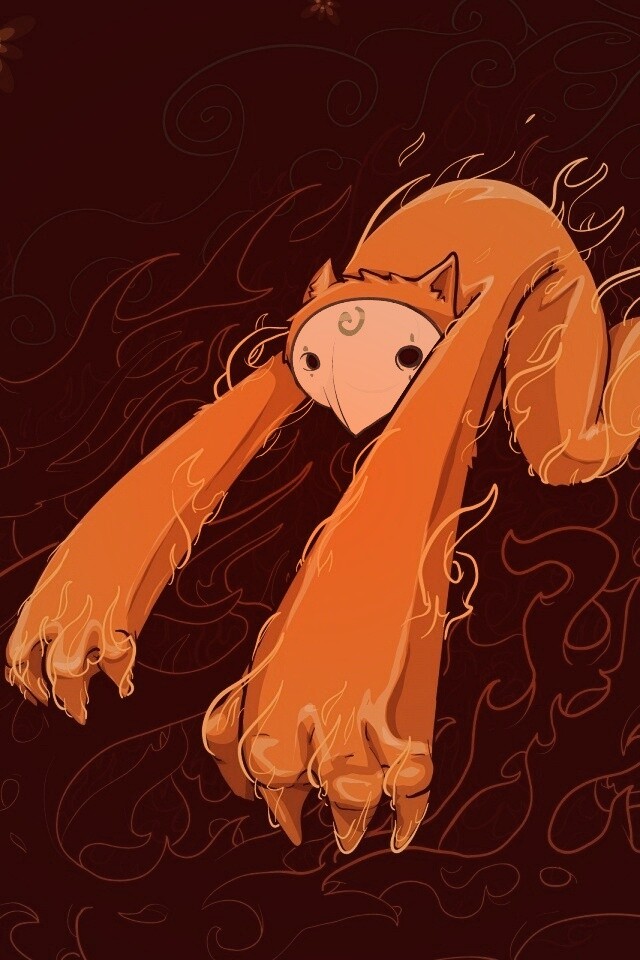 Огненный монстр обои