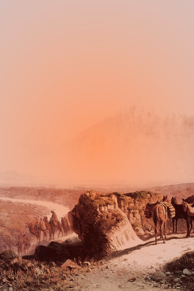 Картина "Вид на Арарат" обои