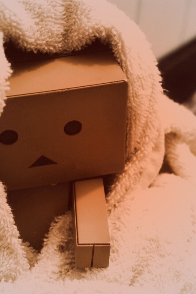 Yotsubato Danbo в полотенце обои
