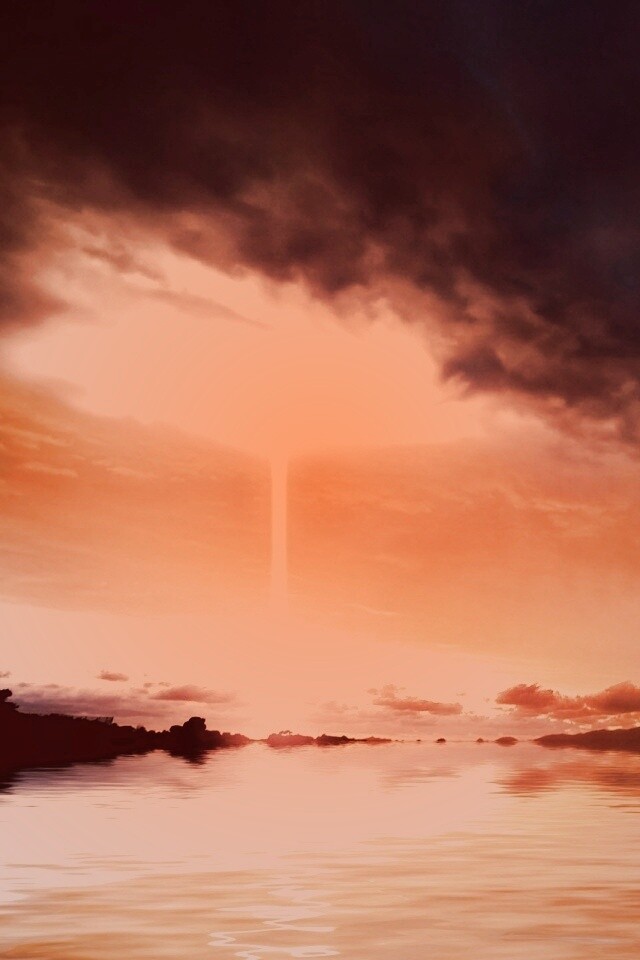 Луч с неба обои