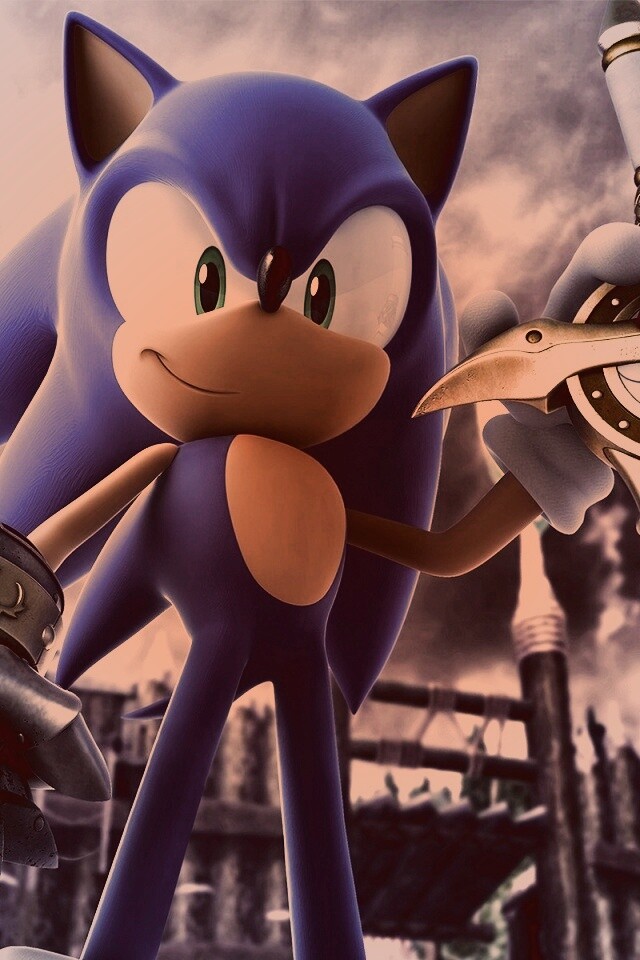 Соник с мечем обои