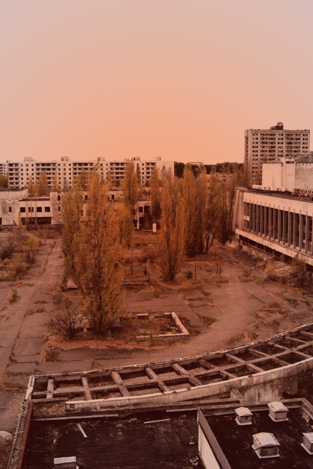 Площадь в Припяти обои