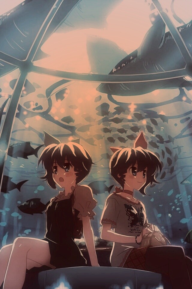 В океанариуме обои