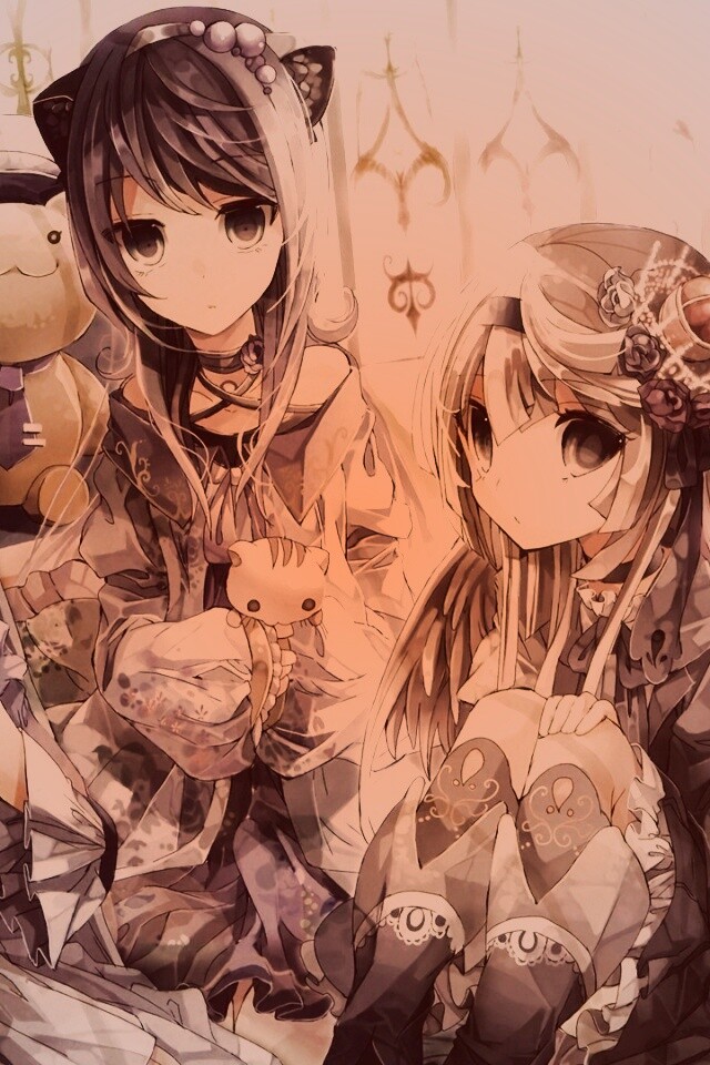 Три лоли обои