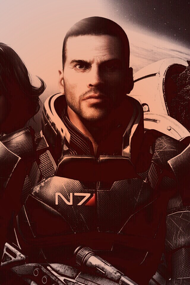 Mass Effect N7 обои