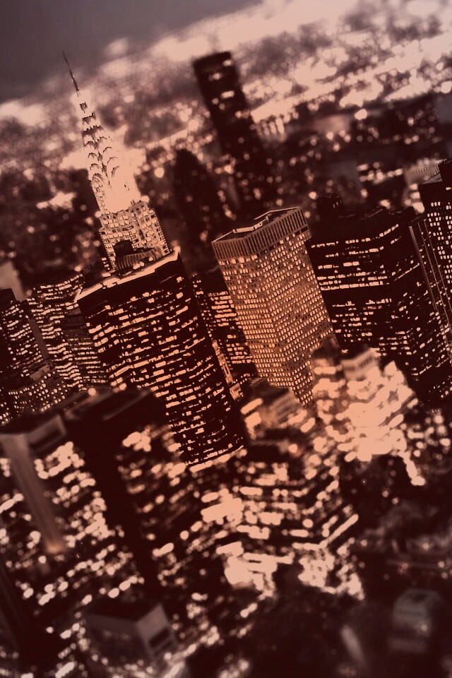 Ночной Нью-Йорк обои