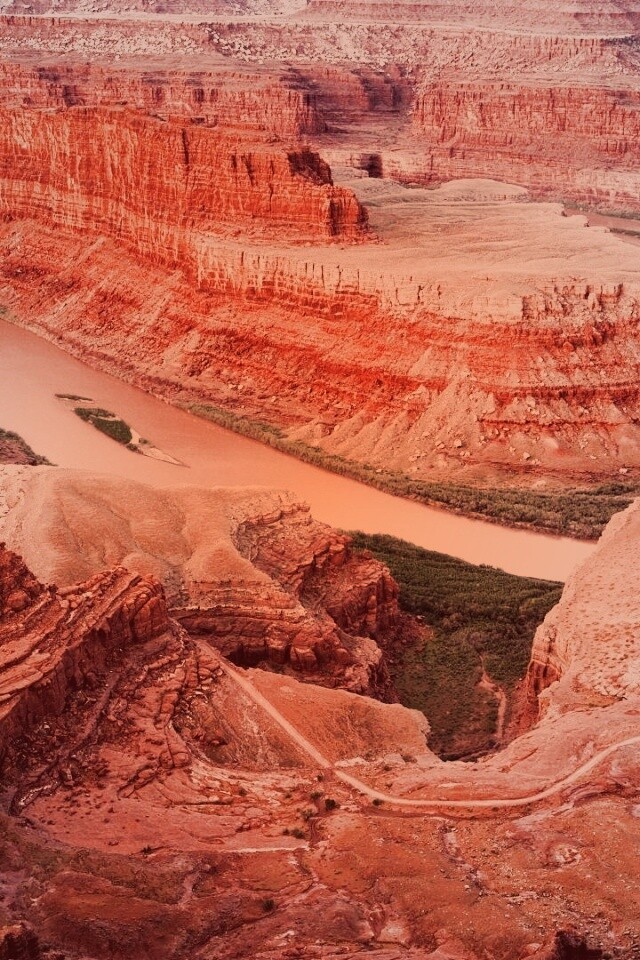 Красный каньон обои