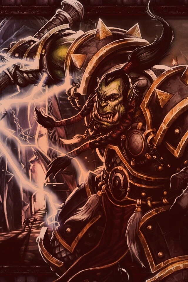 Орк из WOW обои