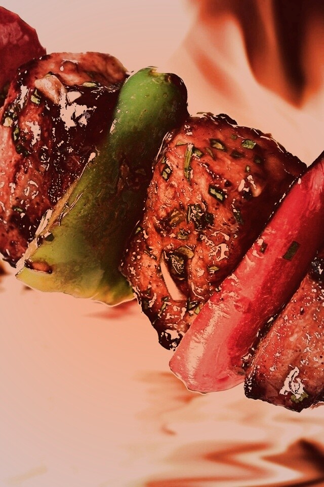 Сочный шашлычок обои