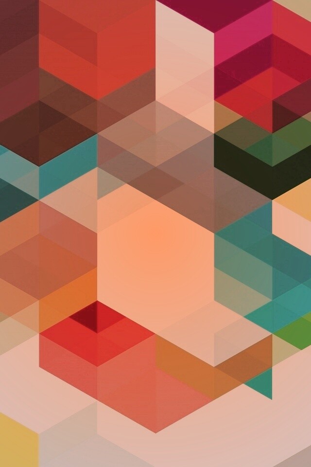 Разноцветные параллелограммы обои