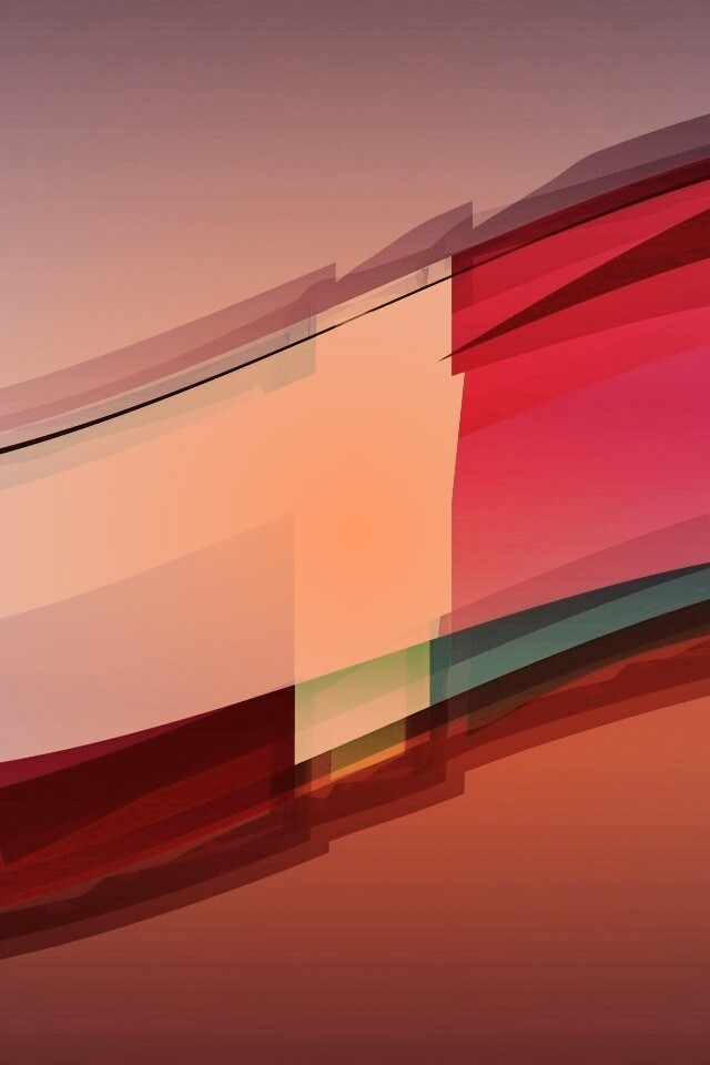 Волна из прозрасных цветных пластин обои