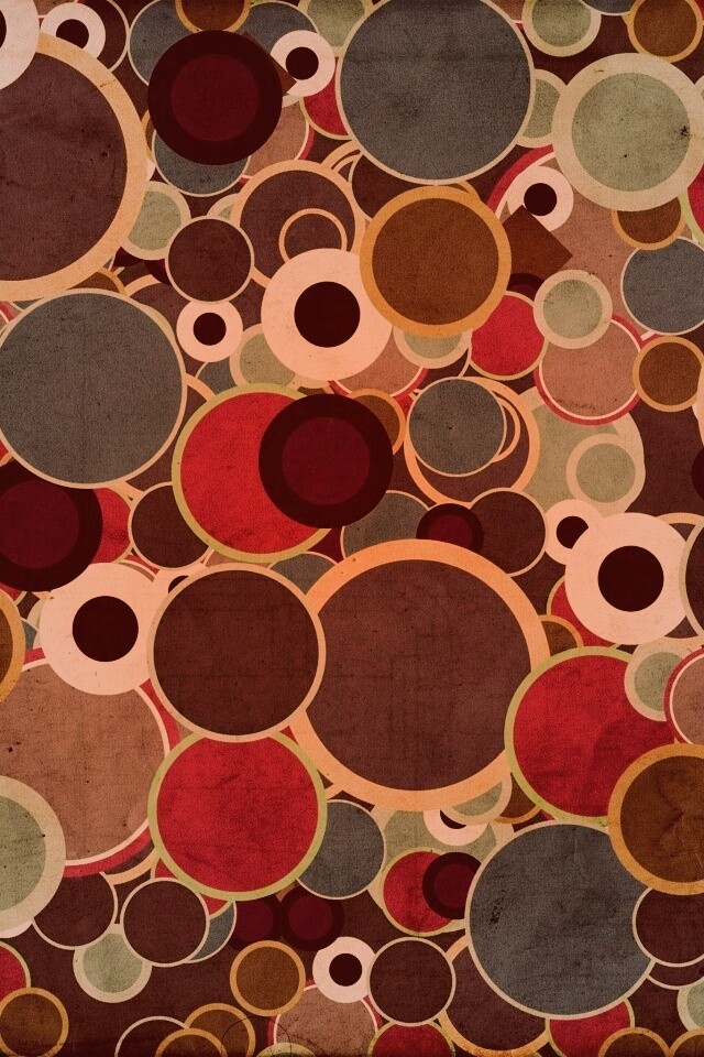 Цветные круги обои