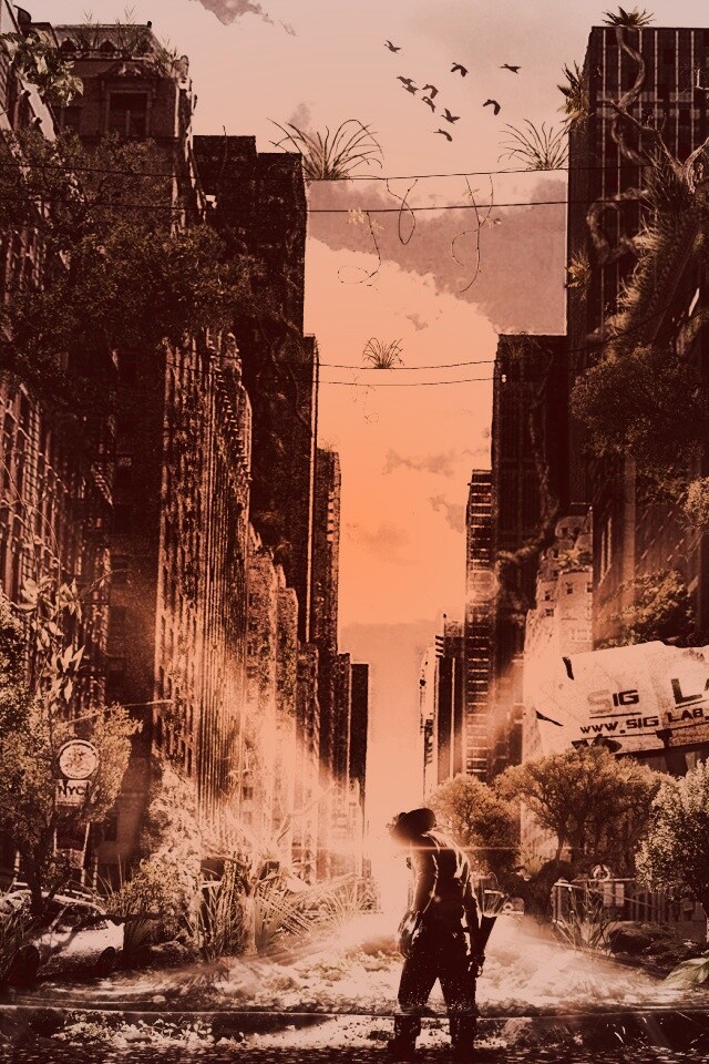 Постапокалиптический мир обои