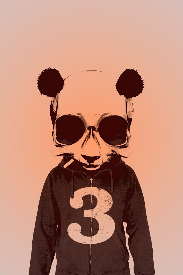 Гангста панда обои