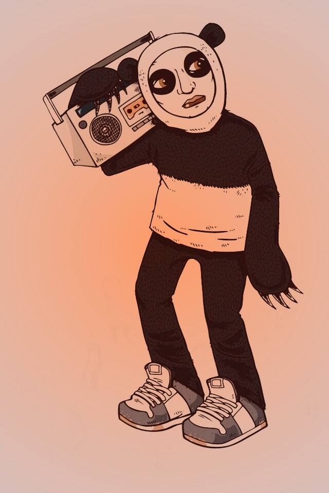 Панда - ньюэйдж обои