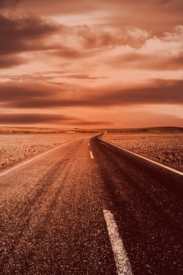 Дорого к горизонту обои