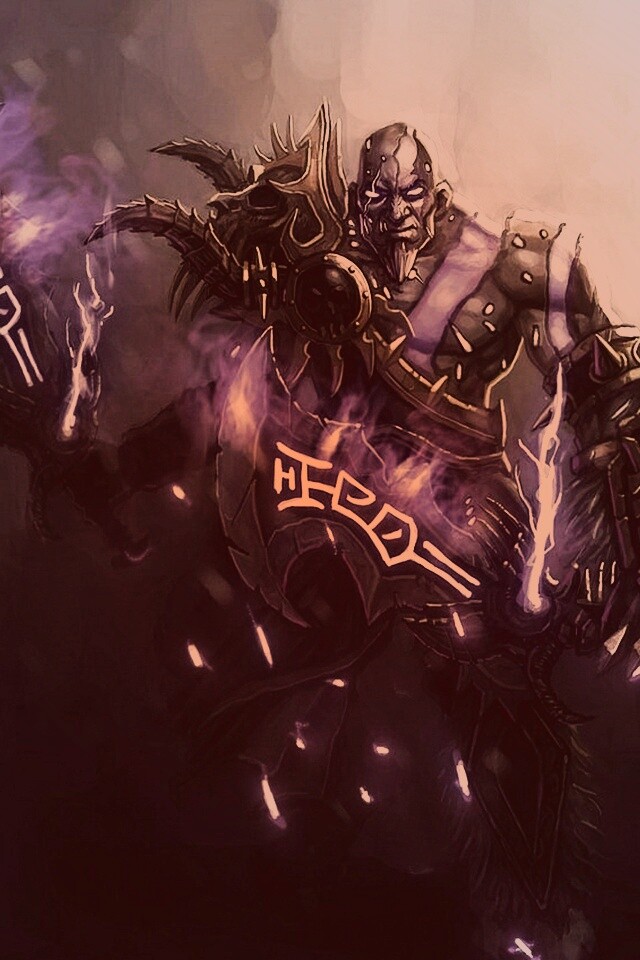 Андед с топорами обои