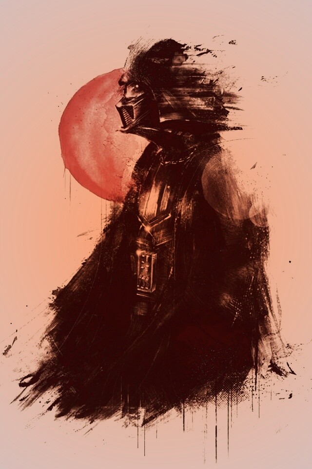 Арт с Дартом Вейдером обои