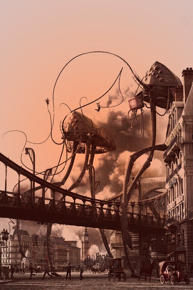 Война миров обои