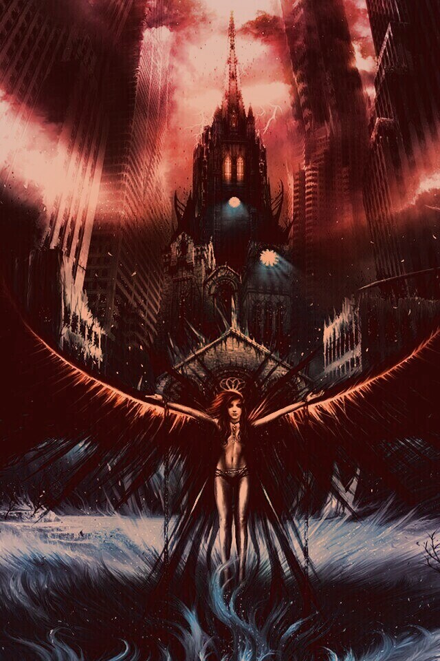 Тёмный ангел обои