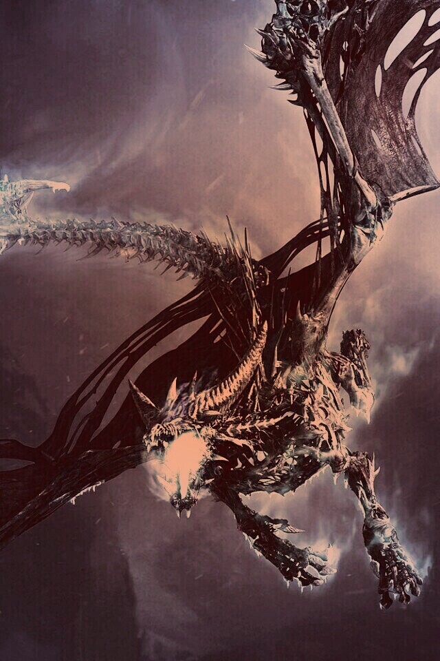 Ледяной дракон обои