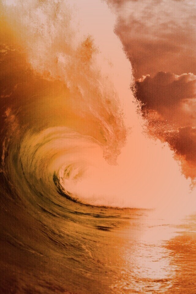 Цунами обои