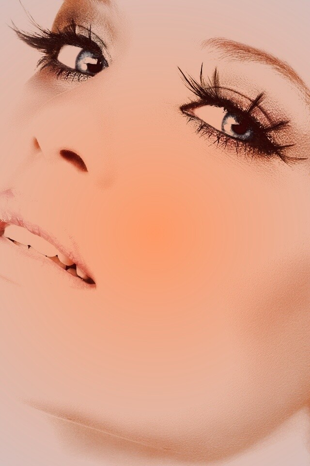 Красивое лицо обои