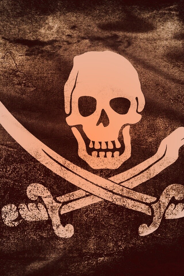 Пиратский флаг обои