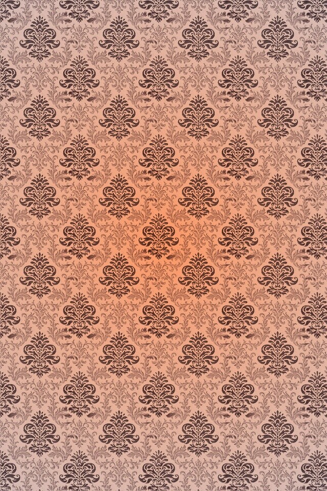 Текстура старых узорных обоев обои