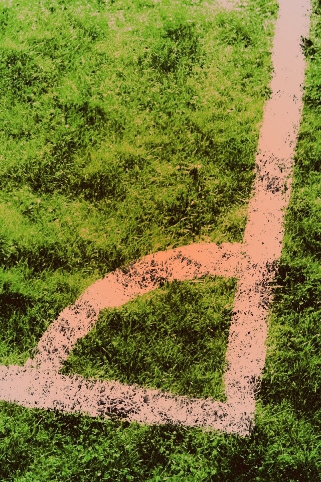 Угол футбольного поля обои