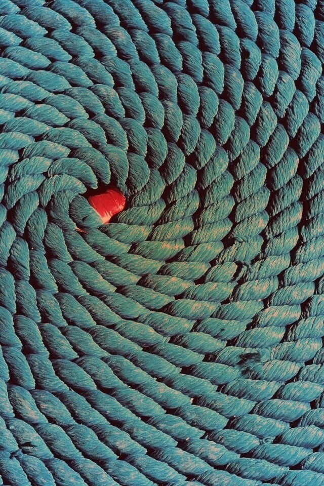 Голубой канат обои