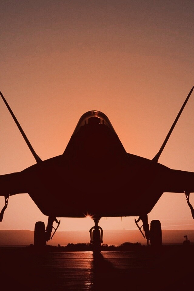 Истребитель F22 обои