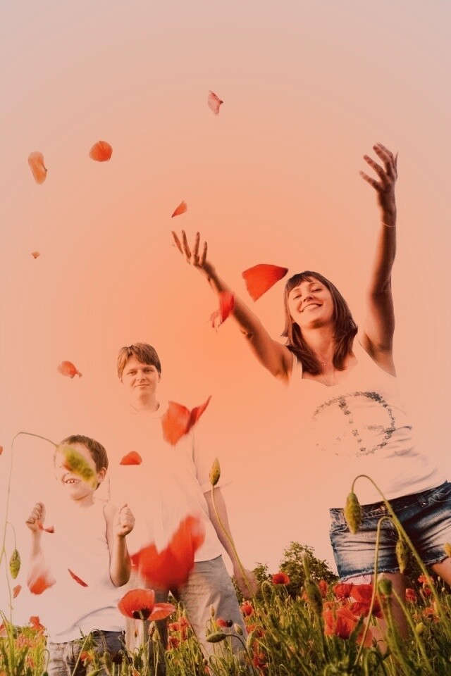 Счастье и радость обои