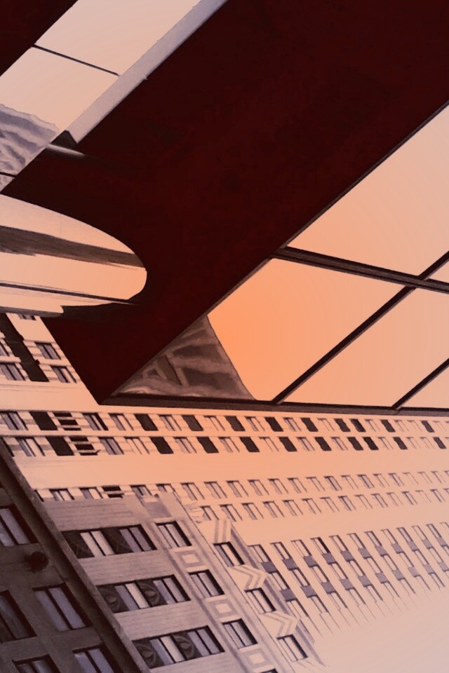 Взгляд вверх обои