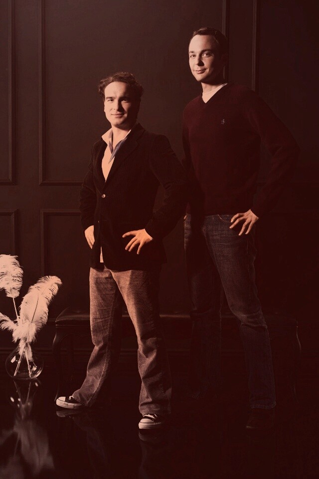 Джонни Галаки и Джим Парсонс обои