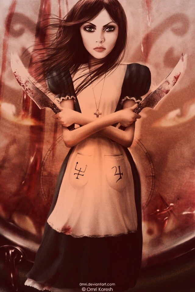 Алиса гроза страны чудес обои