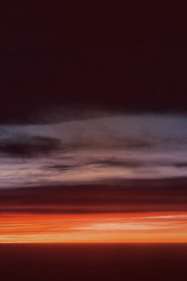 Закатное небо обои