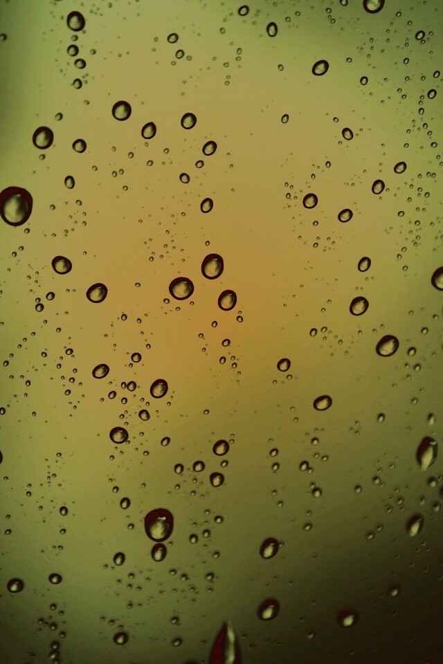 Обои капель дождя на стекле обои
