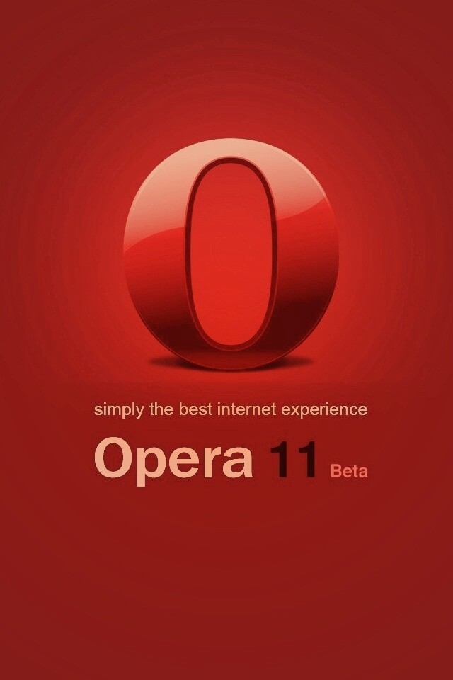 Opera 11 обои
