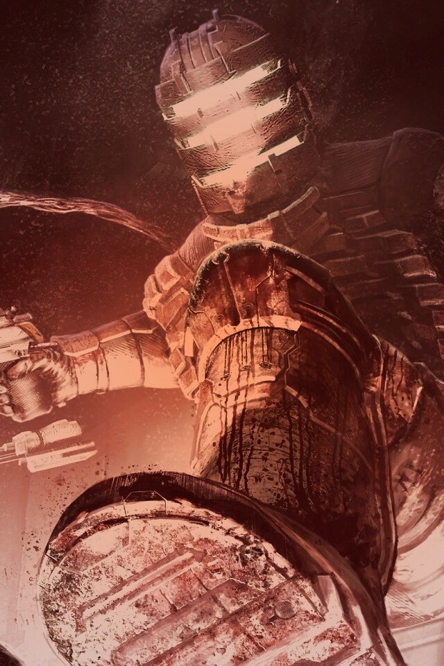 Айзек топчет монстра обои