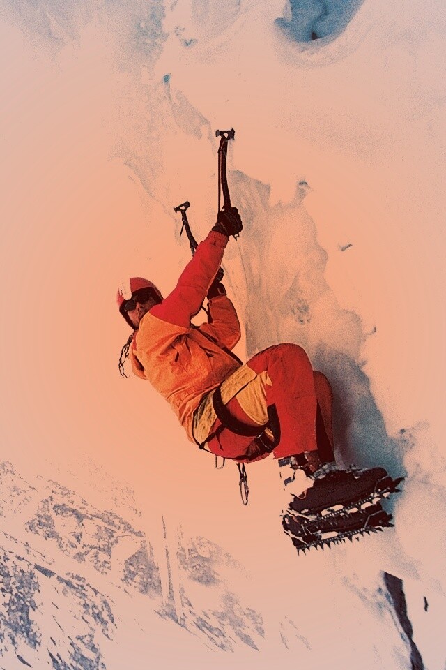 Альпинист обои