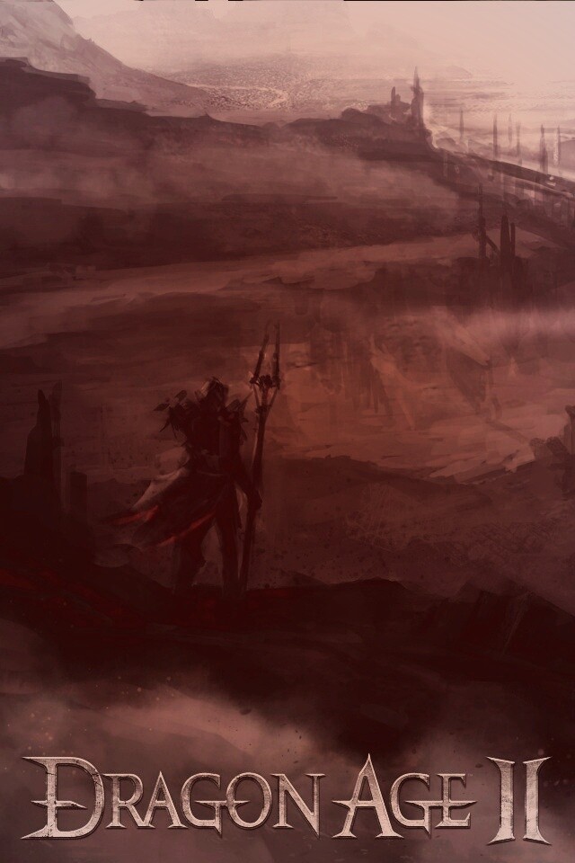 Пейзаж Dragon Age обои